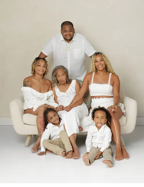 Erin with family